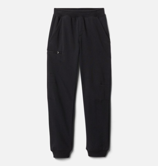 Black Kids' Columbia Logo Pants | UTOZKH-205