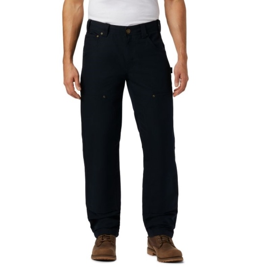 Black Men's Columbia PHG Rough Tail Trail Pants | DJEOLV-790