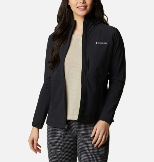 Black Women's Columbia Boulder Path Windbreaker | INGZKT-067