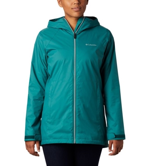 Blue Women's Columbia Switchback Rain Jacket | NSIZEP-543