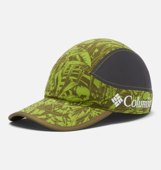 Green Men's Columbia Tech Trail Baseball Cap Hats | BOSUXP-389