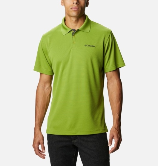 Green Men's Columbia Utilizer Polo | NSYJEK-405