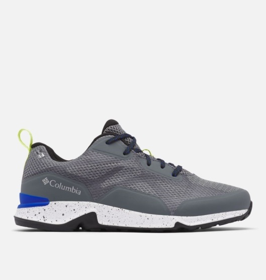 Grey Blue Men's Columbia Vitesse OutDry Sneakers | RPZYQS-384