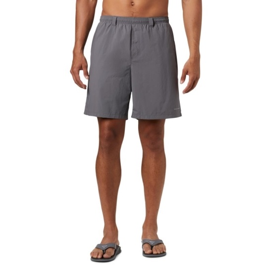 Grey Men's Columbia PFG Backcast III Shorts | MZUCBS-305