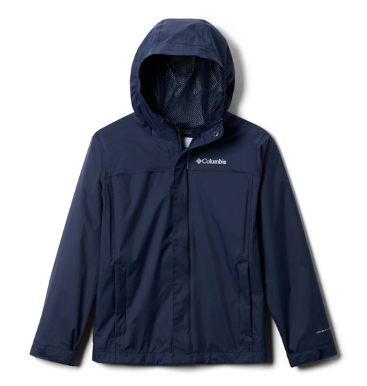 Navy Kids' Columbia Watertight Waterproof Jacket | WLAIJU-903