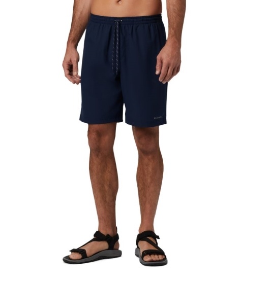 Navy Men's Columbia Summertide Shorts | XZCSQK-065