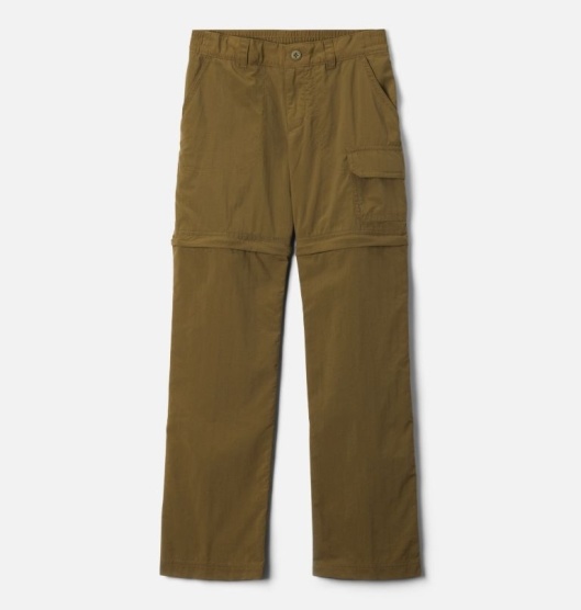 Olive Kids' Columbia Silver Ridge IV Convertible Pants | GJZBCX-241