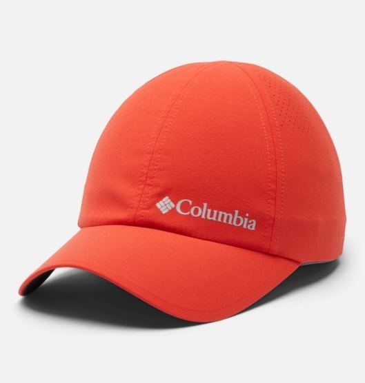 Orange Men's Columbia Silver Ridge III Baseball Cap Hats | RQVPSM-053