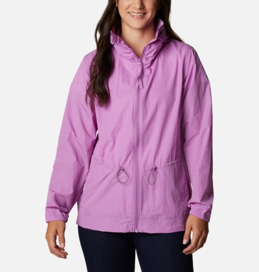 Pink Women's Columbia Wild Willow Windbreaker | ZIGACK-134