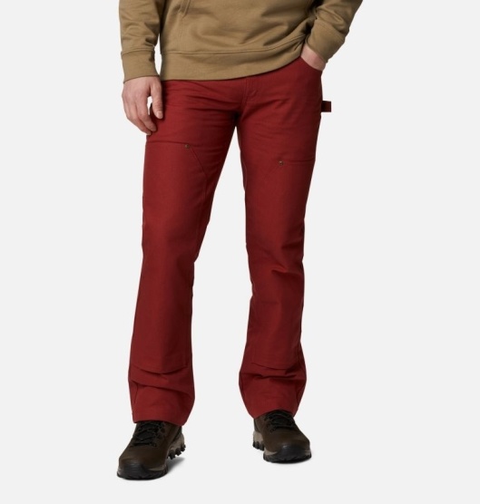 Red Men's Columbia PHG Rough Tail Trail Pants | IPQADK-951