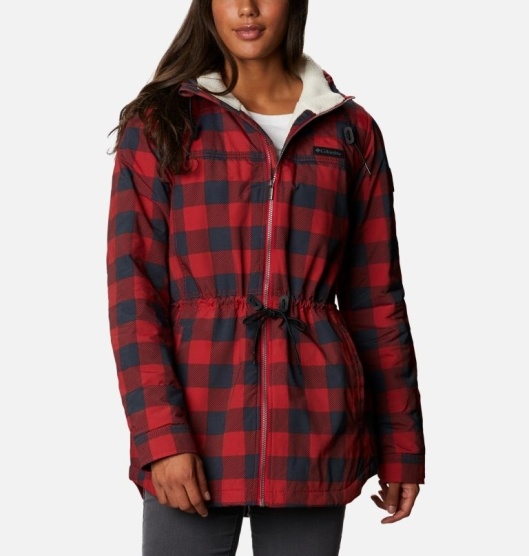 Red Women's Columbia Chatfield Hil Insulated Jacket | RTWCOM-183