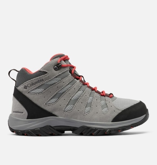 Red Women's Columbia Redmond III Mid Waterproof Boots | KUBIWS-165