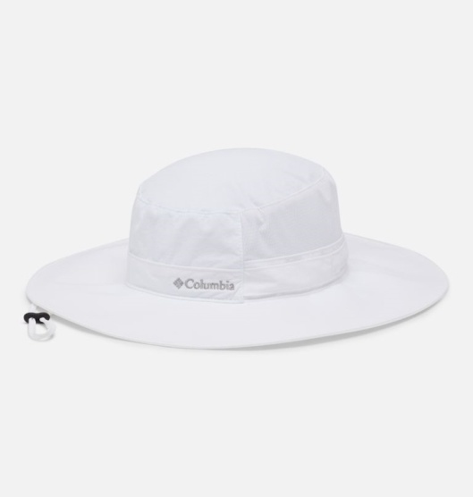 White Men's Columbia Coolhead II Baseball Cap Hats | RHVCXT-473