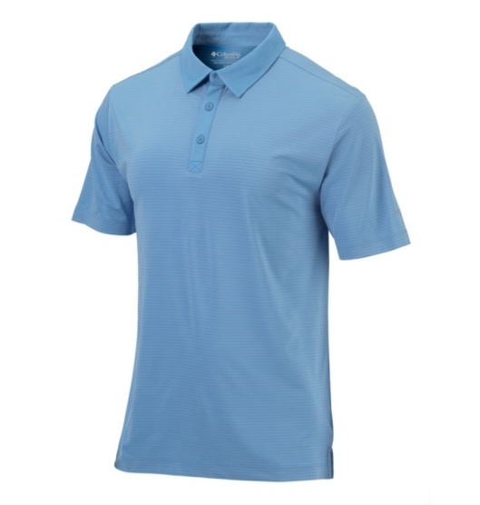 White Men's Columbia Omni-Wick Polo | BQPZSV-350