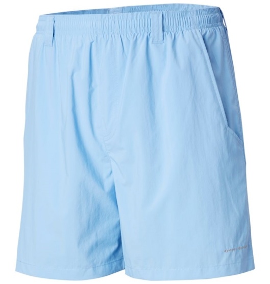 White Men's Columbia PFG Backcast III Shorts | EQSZXD-618