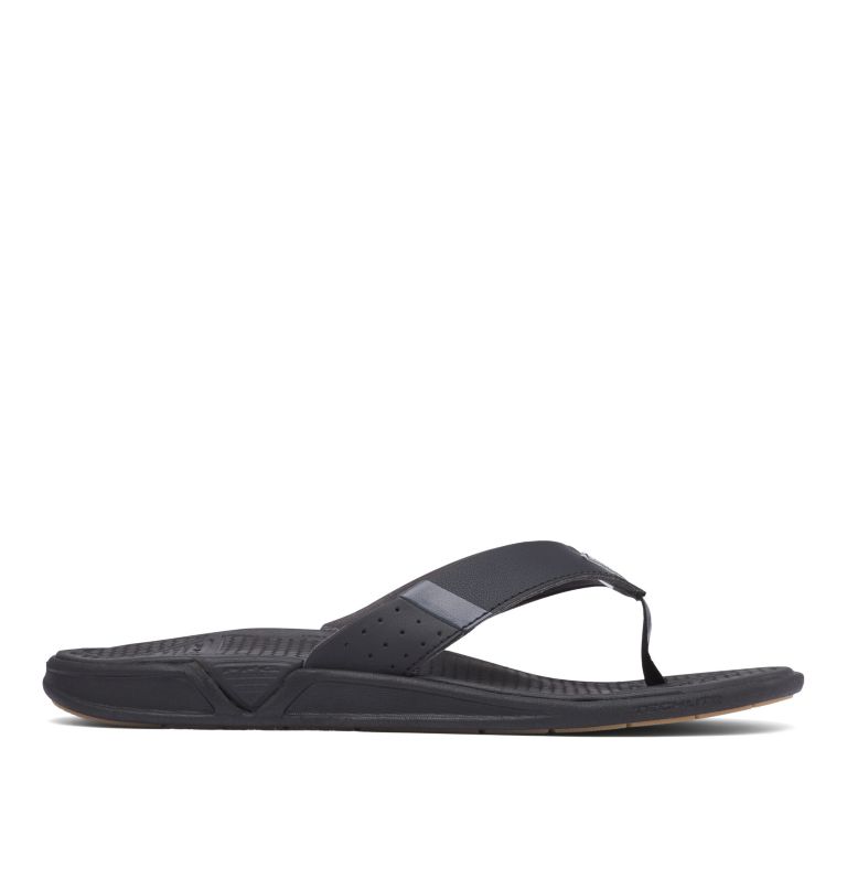 Amazon.com | Columbia Men's Tidal Ray PFG Flip, Black/Steam, 8 | Sport  Sandals & Slides